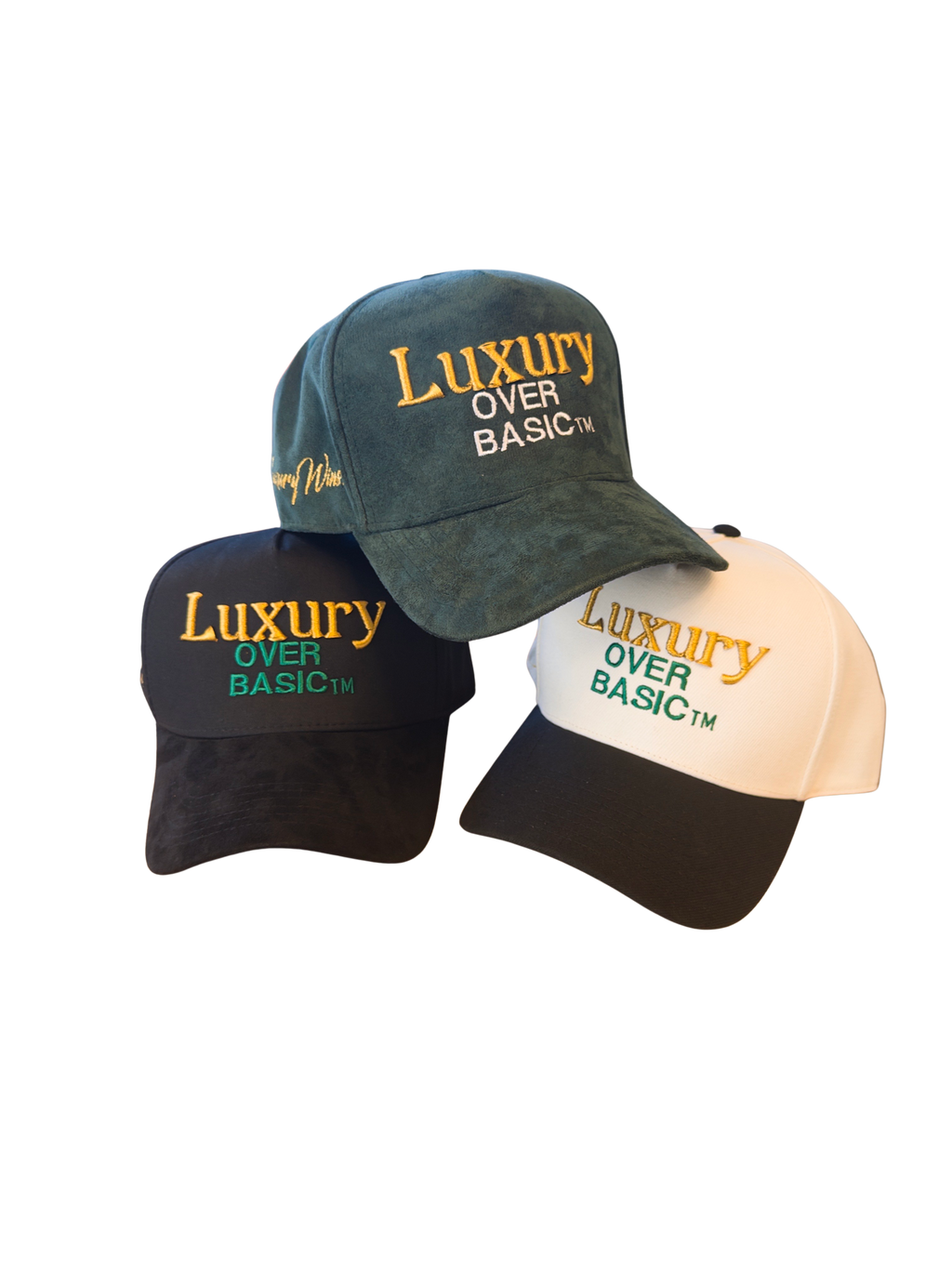 L.O.B Suede Money Green Hat